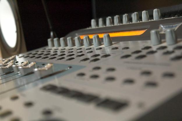 Image of a mixing desk